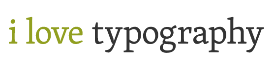 I Love Typography logo
